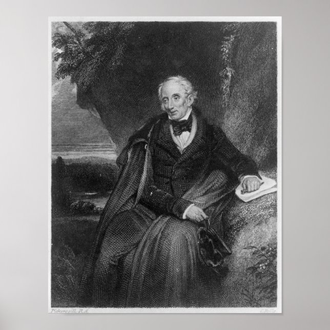 Portrait of William Wordsworth Poster (Front)