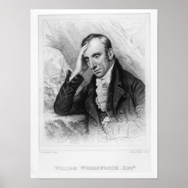 Portrait of William Wordsworth Poster (Front)