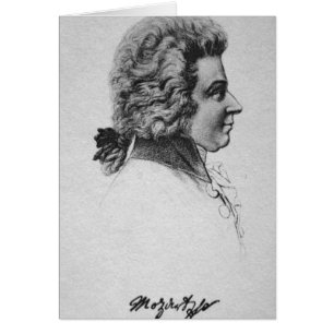 Portrait of Wolfgang Amadeus Mozart