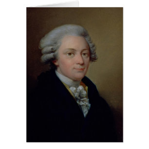 Portrait of Wolfgang Amadeus Mozart
