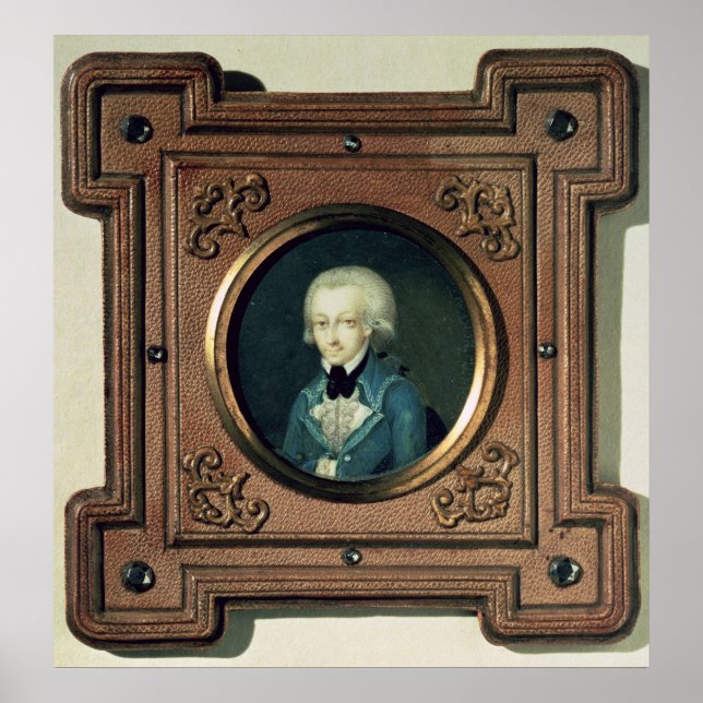Portrait of Wolfgang Amadeus Mozart , 1773 Poster (Front)