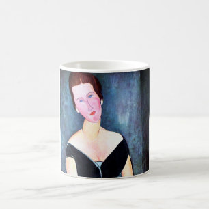 Portrait of Woman, Modigliani Coffee Mug