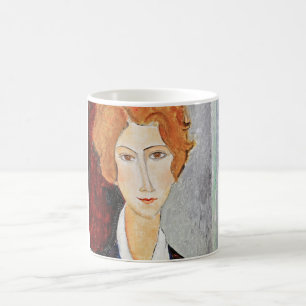 Portrait of Woman, Modigliani Coffee Mug