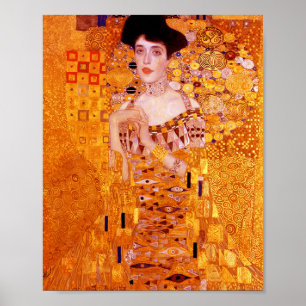 Portrait of Woman painting by Gustav Klimt Poster