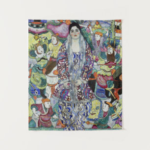 Portrait of Woman painting by Gustav Klimt  Tapestry