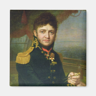 Portrait of Yuri F. Lisyansky, 1810 Magnet