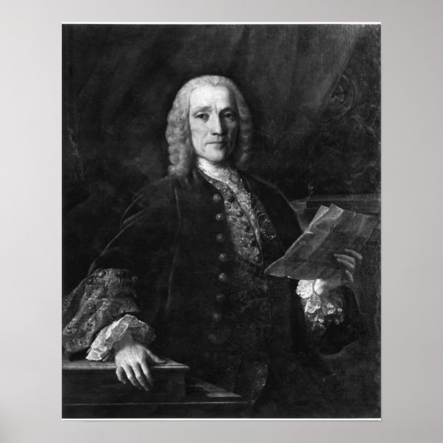 Portrait or Domenico Scarlatti Poster (Front)