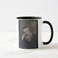 Portrait photograph of William Morris (1834-96) by
