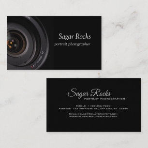 Portrait Photographer Business Card
