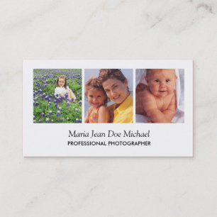 Portrait Photographer Business Card