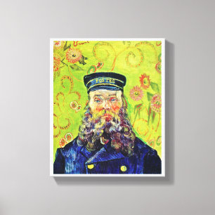 Portrait Postman Joseph Roulin Vincent van Gogh Canvas Print