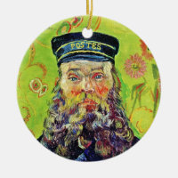 Portrait Postman Joseph Roulin Vincent van Gogh
