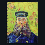 Portrait Postman Joseph Roulin Vincent van Gogh Notebook<br><div class="desc">Portrait of the Postman Joseph Roulin  cool,  old,  master,  masterpiece,  fine,  retored,   impressionism,  paint,  painting,  vibrant,  saturated,  colour,   beautiful,  nice,  quality,  high,  resolution,  landscape,  scenery,   post,  decoration,  colours,  paris,  france,  renewed best,  seller,  colourful, cheap</div>