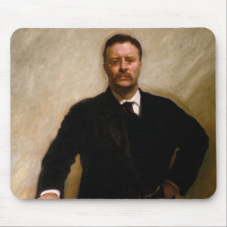 Portrait President Theodore Roosevelt J.S. Sargent Mouse Mat