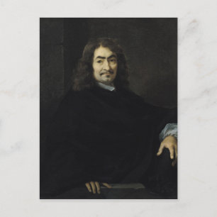 Portrait, presumed to be Rene Descartes Postcard