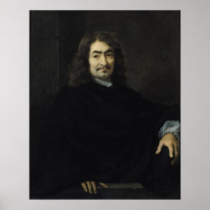 Portrait, presumed to be Rene Descartes Poster