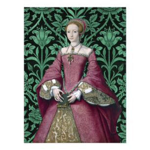 Portrait Princess Elizabeth Tudor, Queen  Photo Print