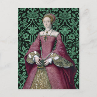 Portrait Princess Elizabeth Tudor, Queen Postcard