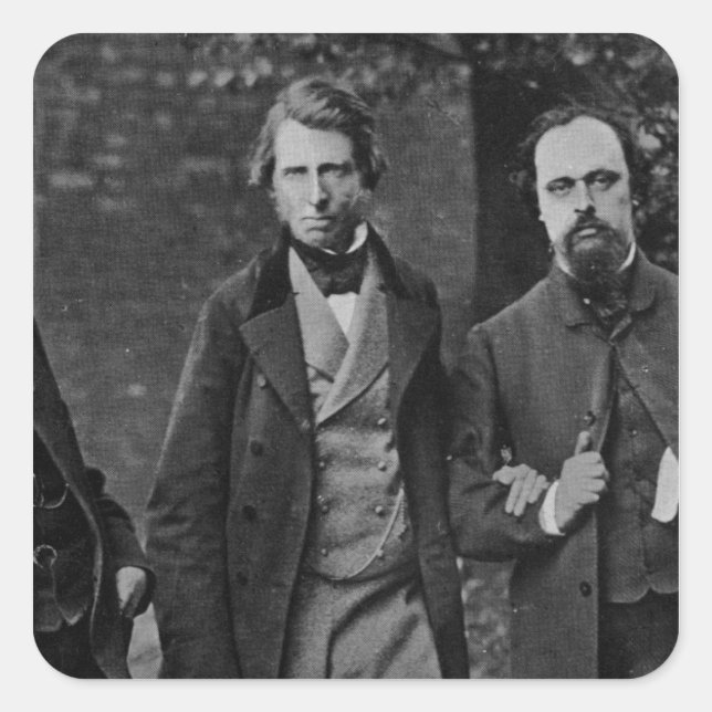 Portrait Square Sticker (Front)