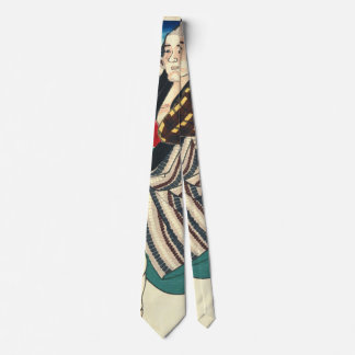 Portrait Sumo Wrestler 1847 Tie