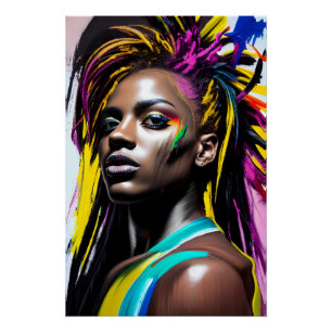 Portrait surreal poster