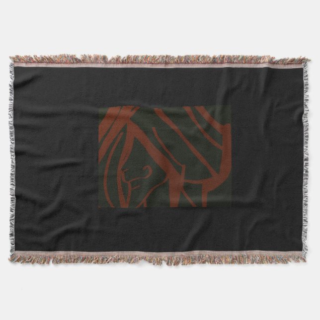 Portrait Throw Blanket (Front)