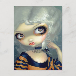 "Portrait with a Spiderling" Postcard