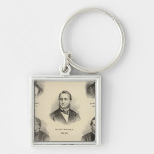 Portraits Governors of Wisconsin Louis P Harvey Key Ring