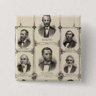 Portraits of Addison Daniels, RD Stephens 15 Cm Square Badge