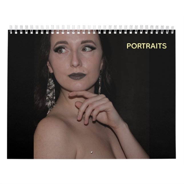 Portraits of Beautiful Young Ladies Calendar (Cover)