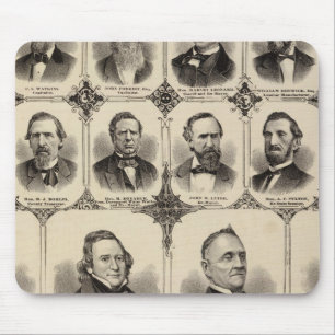 Portraits of Citizens of Scott County Mouse Mat