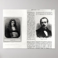 Portraits of Denis Papin and Etienne Lenoir