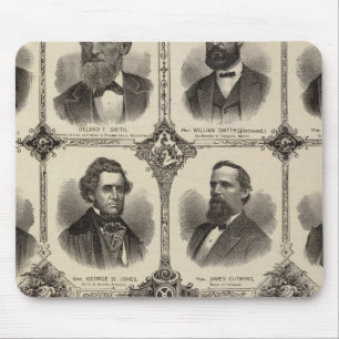 Portraits of EG Potter, Delano T Smith Mouse Mat