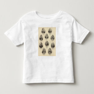 Portraits of George Gale, Alfred Brunson Toddler T-Shirt