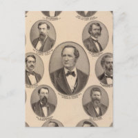 Portraits of Hon Thomas A Hendricks