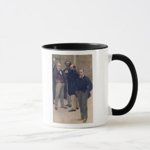 Portraits of literary figures mug