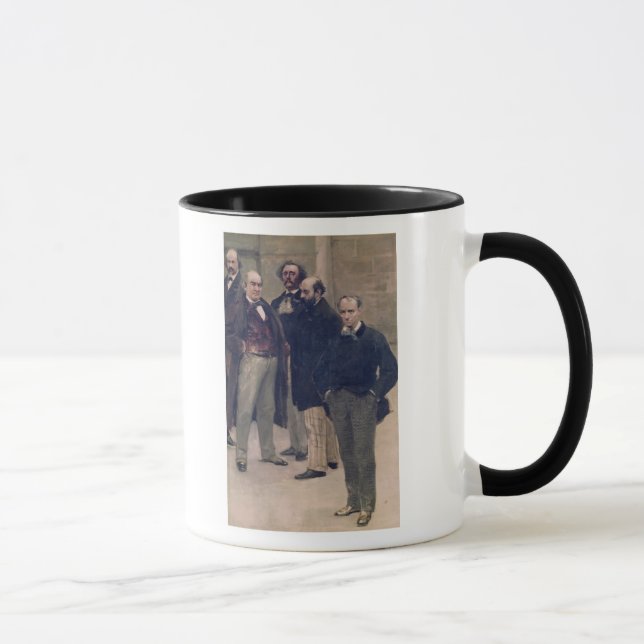 Portraits of literary figures mug (Right)