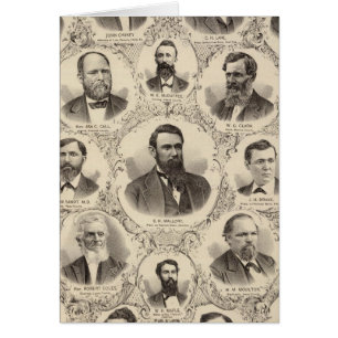 Portraits of LW Tubbs, John Chaney, CH Lane