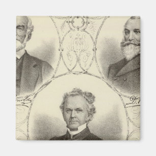 Portraits of men of the New Jersey coast Magnet
