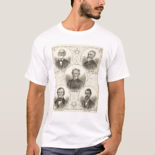 Portraits of men of the New Jersey coast T-Shirt