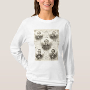 Portraits of men of the New Jersey coast T-Shirt