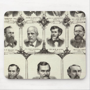 Portraits of Mrs DLR Wardner Mouse Mat