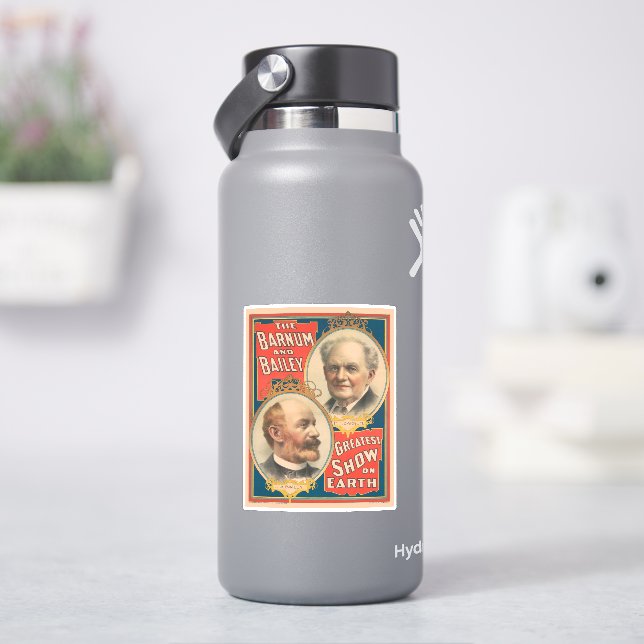 Portraits Of P.T. Barnum And J.A. Bailey (HydroFlask)