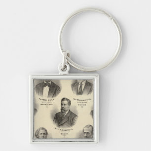 Portraits of Peter Doyle, Ferdinand Kuehn Key Ring