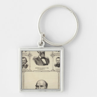 Portraits of Robert Hunter, Aaron G Cloud Key Ring