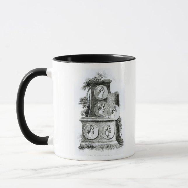 Portraits of Roman Emperors from Mug (Left)