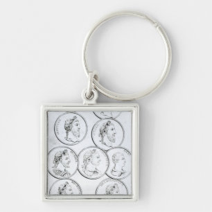 Portraits of Roman Emperors Key Ring