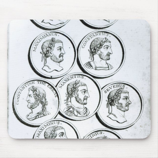 Portraits of Roman Emperors Mouse Mat (Front)