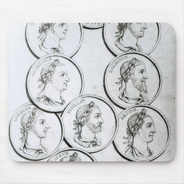Portraits of Roman Emperors Mouse Mat (Front)