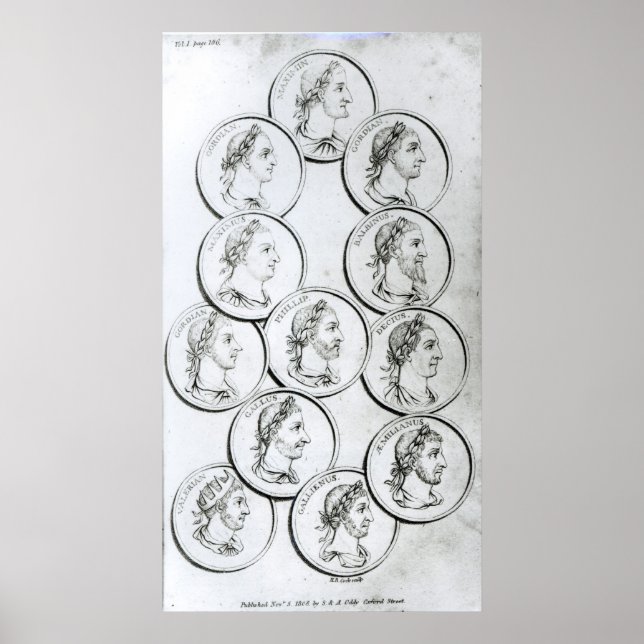 Portraits of Roman Emperors Poster (Front)